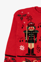 Vintage Red SASSON Ugly Christmas Pullover (1980s)
