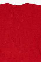Vintage Red SASSON Ugly Christmas Pullover (1980s)