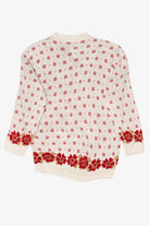 Vintage White Bows Ugly Christmas Pullover (1990s)