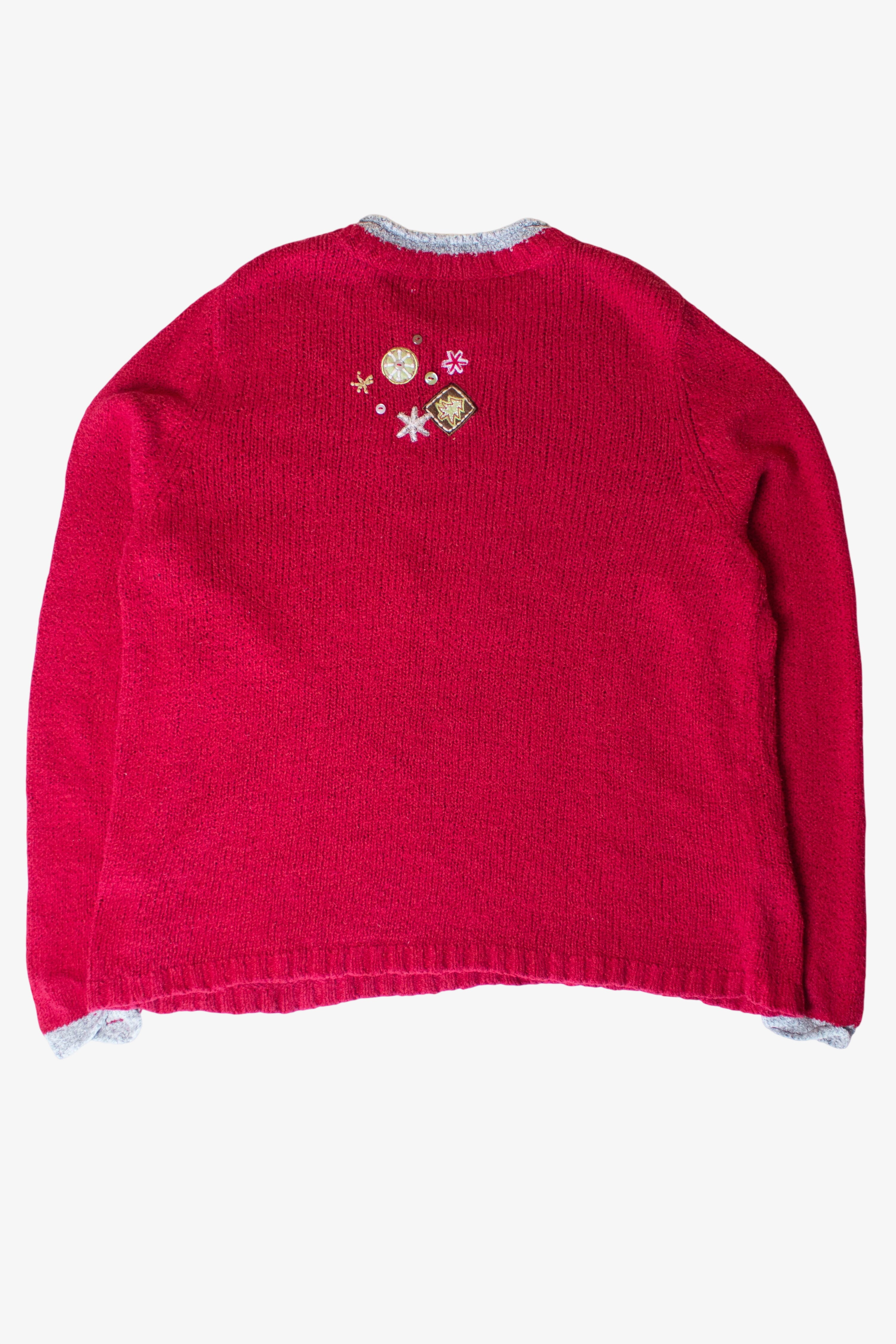 Vintage Red Snowman Christmas Sweater (2000s)