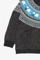 Black Holiday Time Polar Bears Ugly Christmas Pullover (2010s)