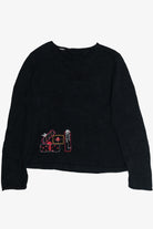 Vintage Bundled Up Santa Ugly Christmas Pullover (1990s)