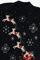 Vintage Victoria Jones Ugly Christmas Turtleneck Sweater (1990s)