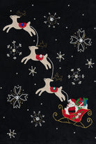 Vintage Victoria Jones Ugly Christmas Turtleneck Sweater (1990s)