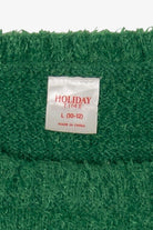 Green "Owl Be Home For Christmas" Ugly Christmas Pullover (2010s)