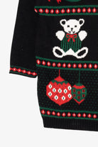 Vintage Black New Addition Maternity Presents Ugly Christmas Pullover (1980s)