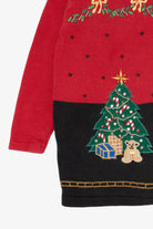 Vintage Red OHI Presents Ugly Christmas Turtleneck Pullover (2000s)