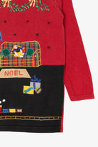 Vintage Red OHI Presents Ugly Christmas Turtleneck Pullover (2000s)