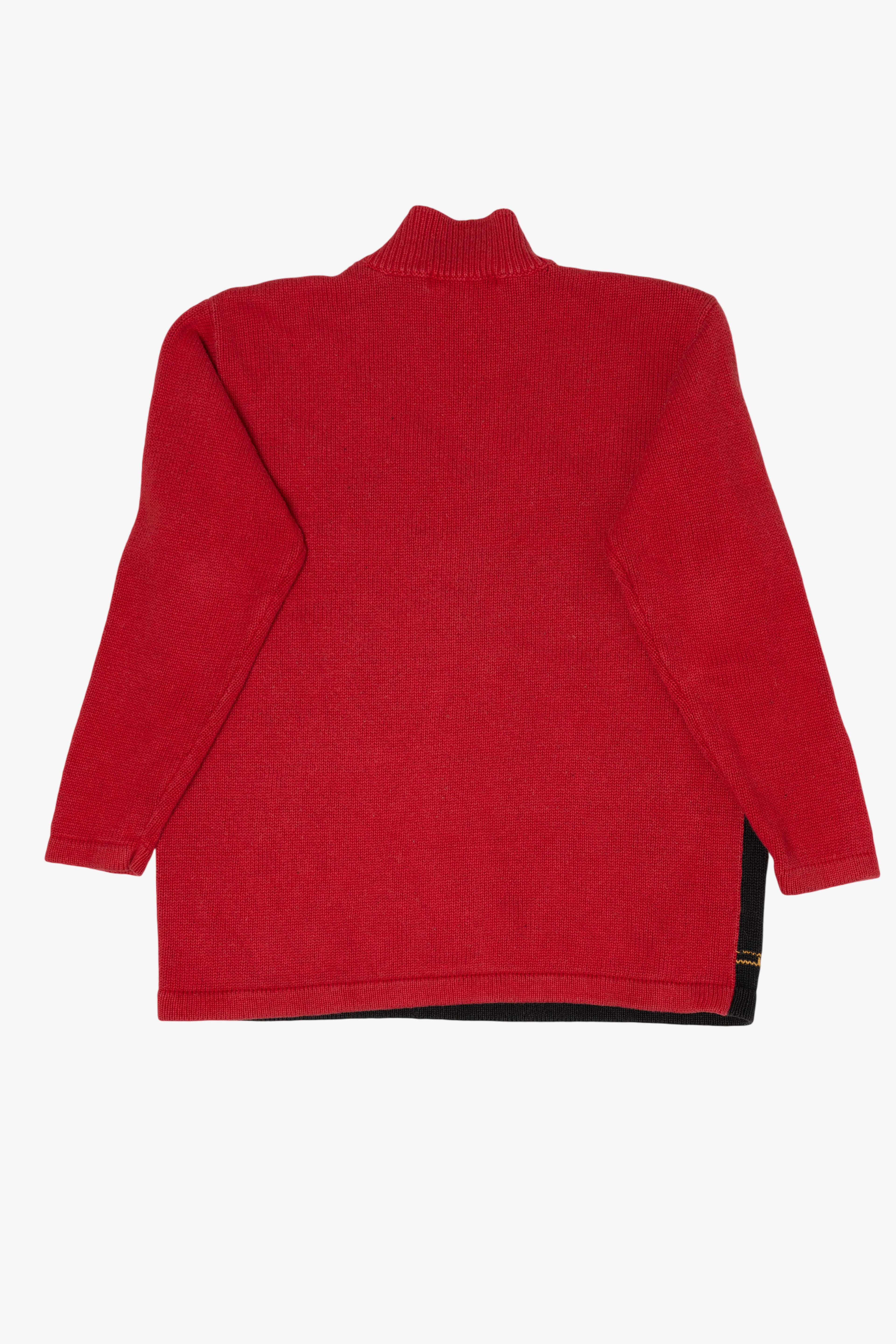 Vintage Red OHI Presents Ugly Christmas Turtleneck Pullover (2000s)