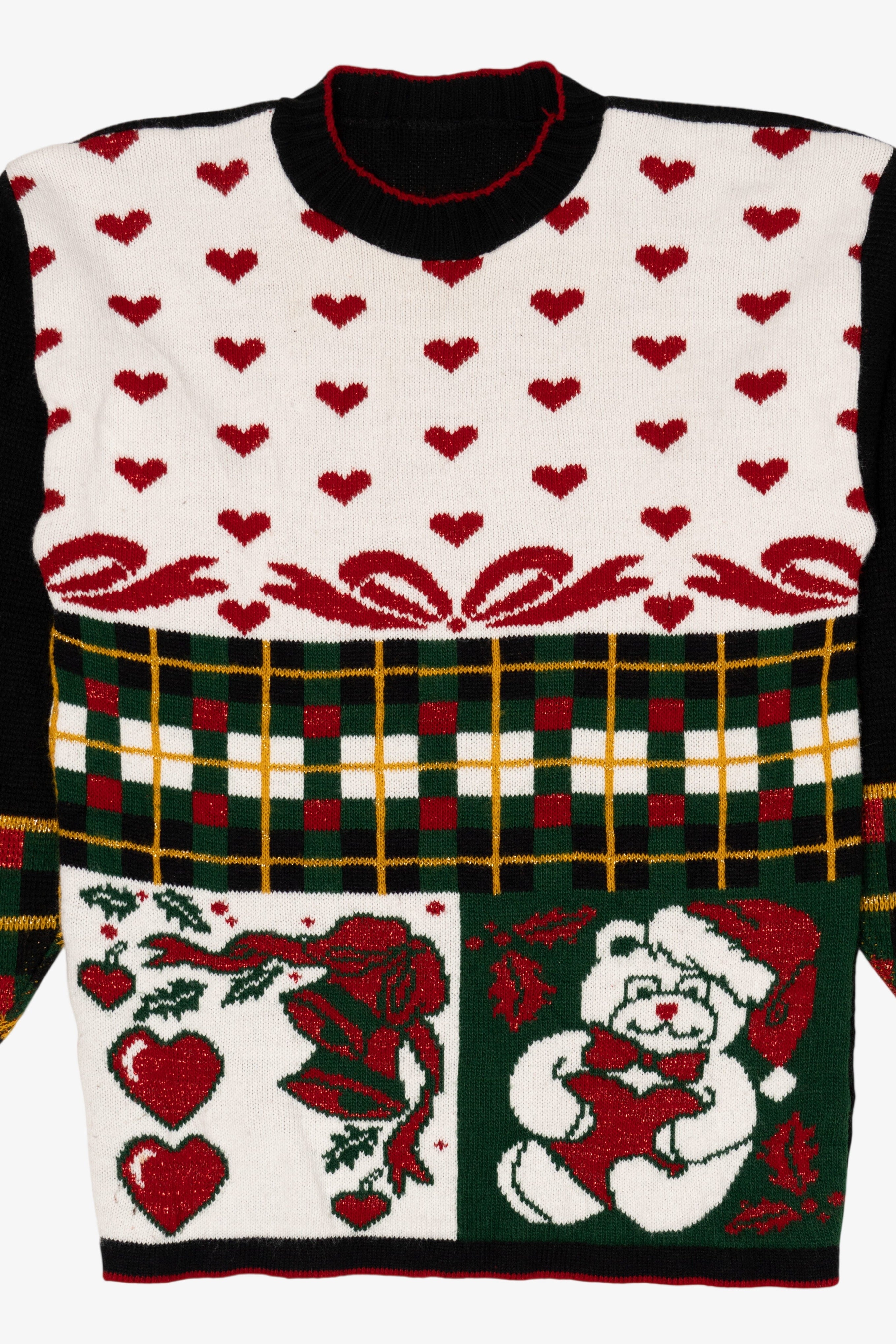 Vintage Teddy Bears Ugly Christmas Pullover (1990s)