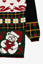 Vintage Teddy Bears Ugly Christmas Pullover (1990s)