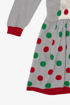 Kids Size Holiday Sweater Llama Reindeer Ugly Christmas Dress (2010s)