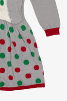 Kids Size Holiday Sweater Llama Reindeer Ugly Christmas Dress (2010s)