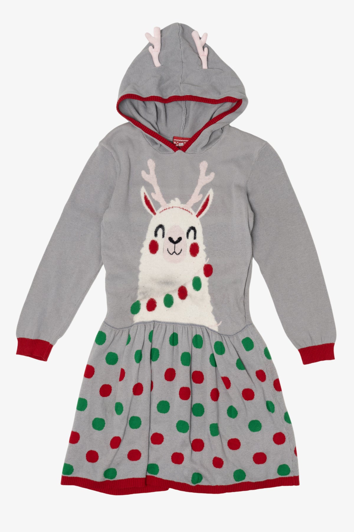 llama christmas dress Kids Holiday Sweater Reindeer Ugly (2010s) Pet dress