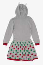 Kids Size Holiday Sweater Llama Reindeer Ugly Christmas Dress (2010s)