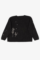 Vintage Black Northern Isles Santa Ugly Christmas Pullover (2000s)
