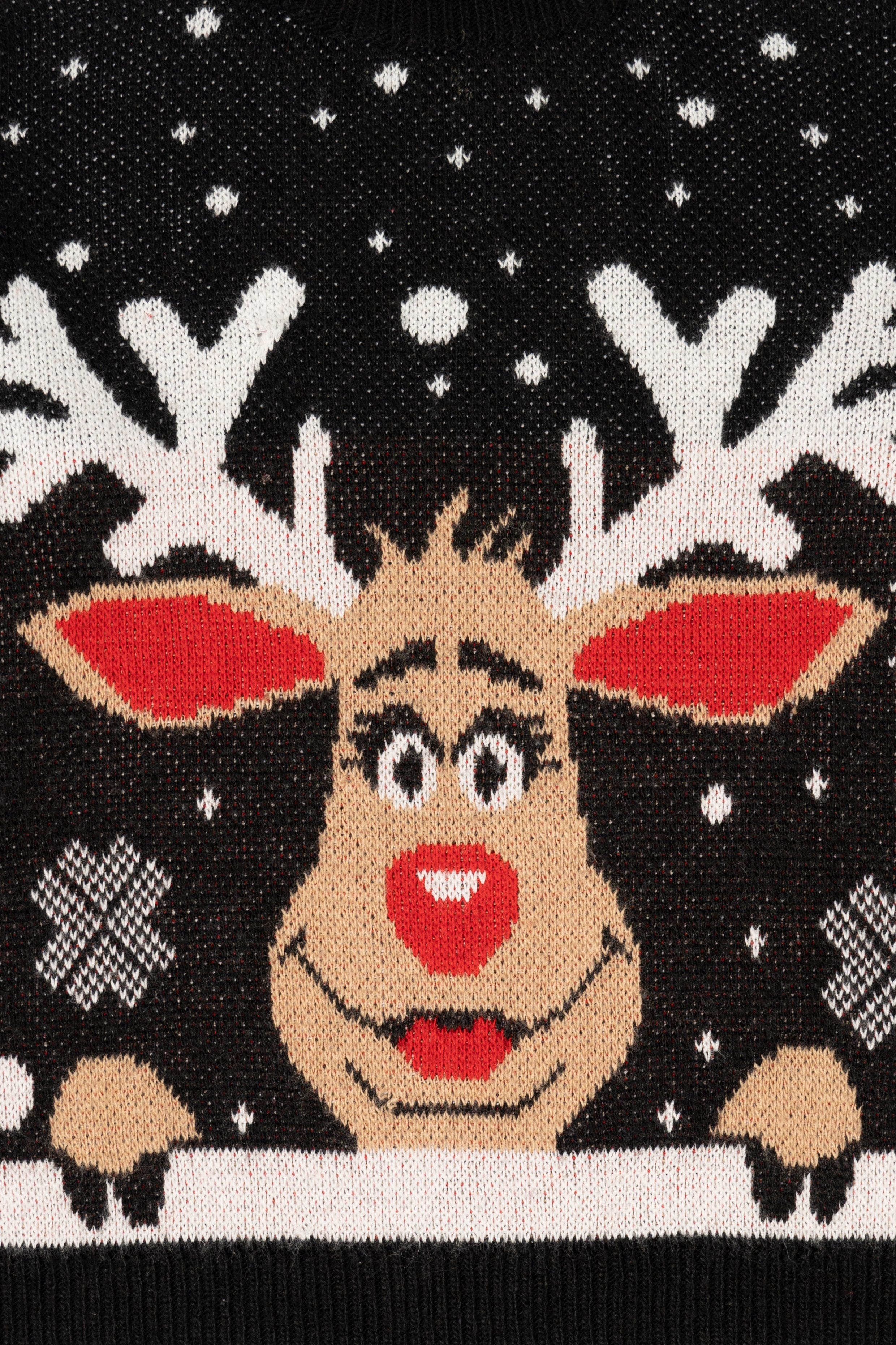 Rudolph The Reindeer Ugly Christmas Pullover