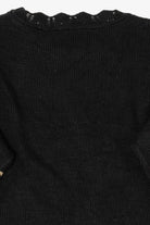 Vintage Black Ugly Christmas Pullover (1990s)
