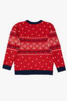 Holiday Time Cool Elves Snowboarding Ugly Christmas Pullover