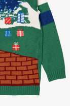 Kid Sized Holiday Time Santa Nintendo Platform Game Style Ugly Christmas Pullover