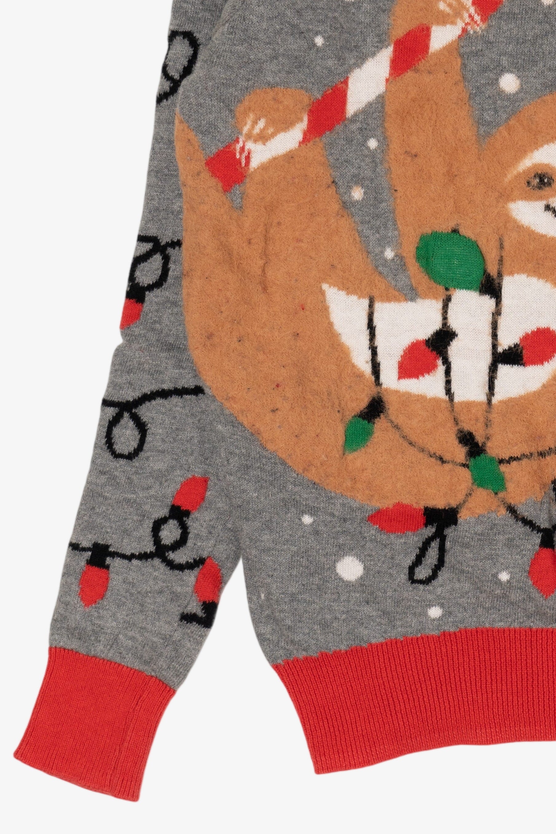 Kid Sized Sloth Ugly Christmas Pullover (2020s)