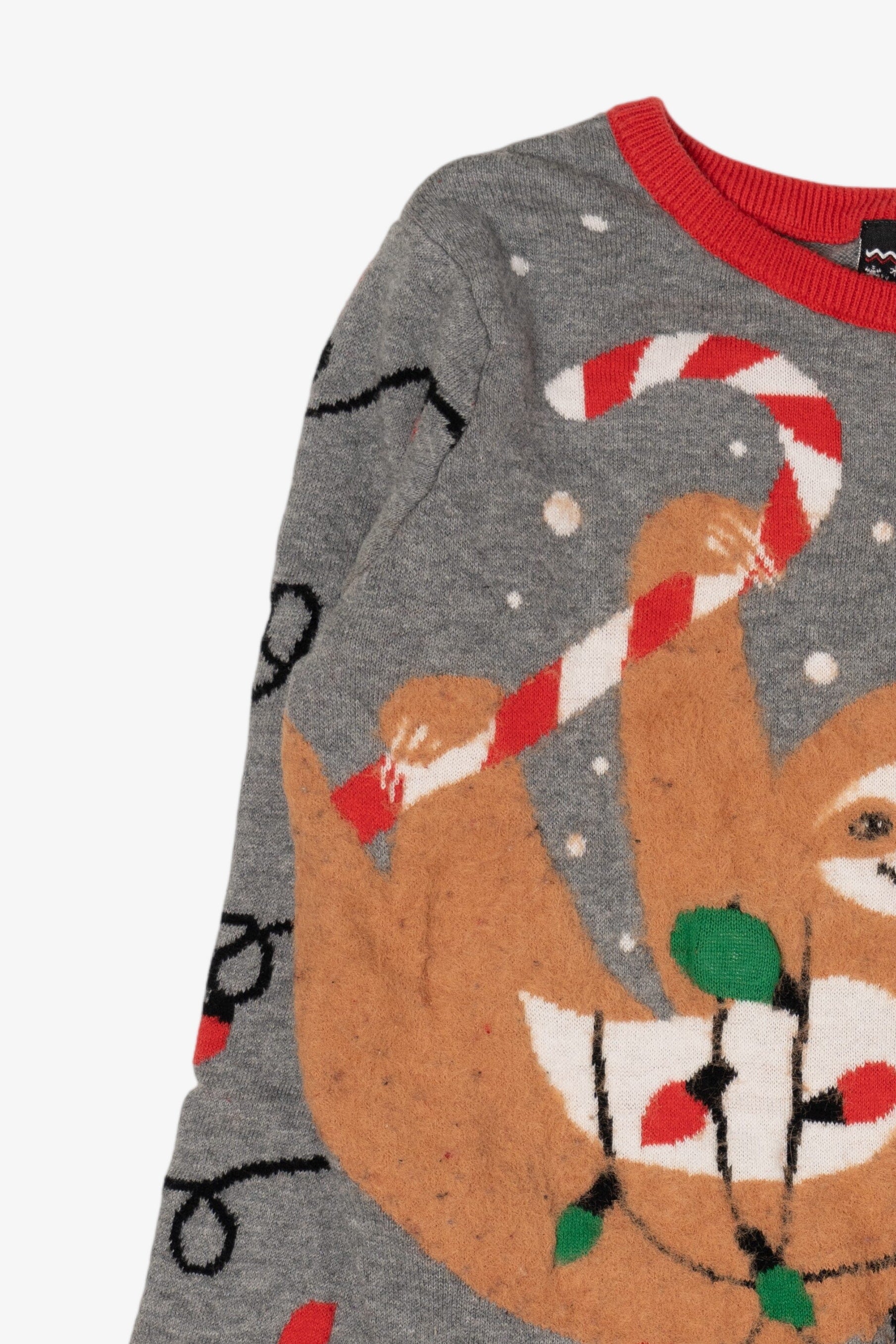 Kid Sized Sloth Ugly Christmas Pullover (2020s)