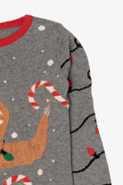 Kid Sized Sloth Ugly Christmas Pullover (2020s)