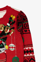 Kid Sized Grump Cat "Nice But Naughty" Christmas Pullover (2010s)