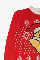 Kid Sized Santa Chick Ugly Christmas Pullover