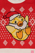 Kid Sized Santa Chick Ugly Christmas Pullover