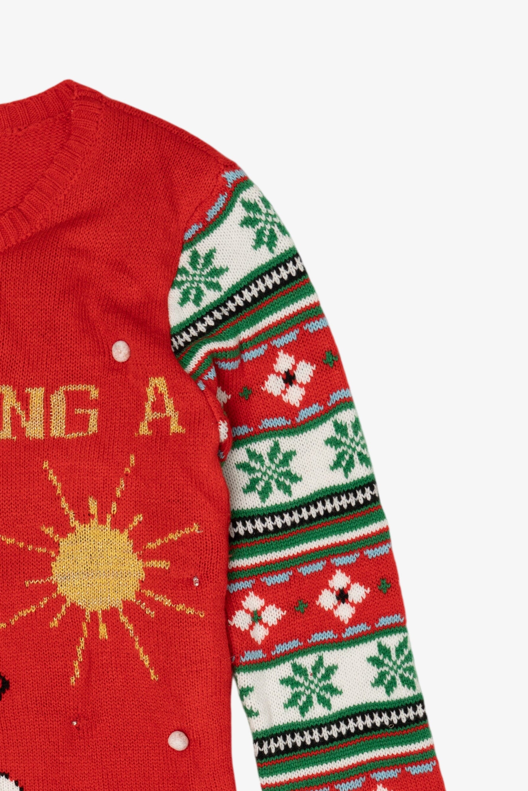 Kid Sized "I'm Having A Meltdown" Snowman Ugly Christmas Pullover