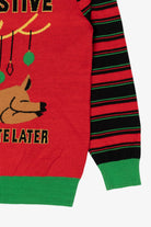 "Felt Festive... Might Delete Later" Ugly Christmas Pullover