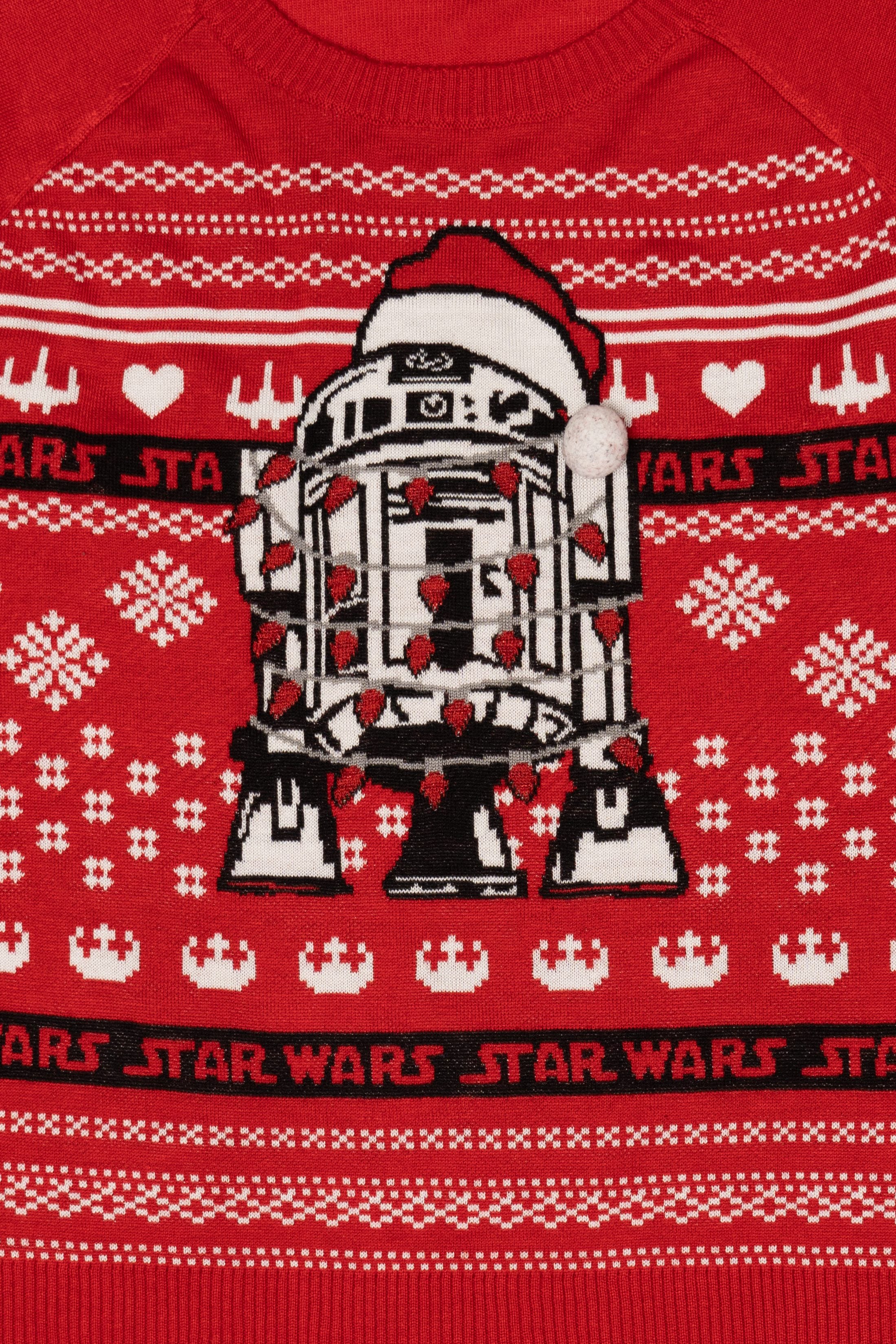 Star Wars R2-D2 Ugly Christmas Pullover