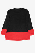 Vintage Black Nutcracker Fireplace Ugly Christmas Pullover (1990s)