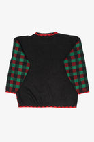 Vintage Red Holiday Time Bears Ugly Christmas Pullover (1980s)