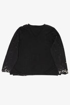 Vintage Black Berek Santa Ugly Christmas Pullover (2000s)