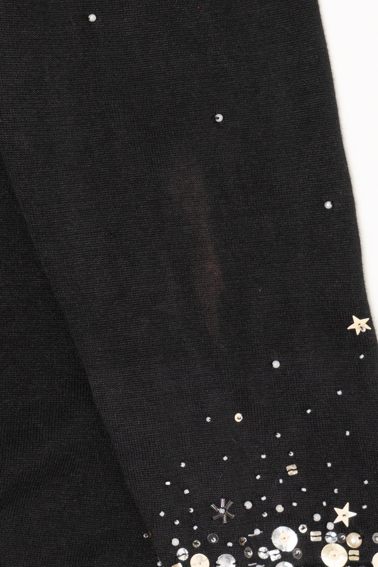 Vintage Black Berek Santa Ugly Christmas Pullover (2000s)