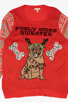 Recycled "Pugly Xmas Sweater" Ugly Christmas Pullover (2020s)