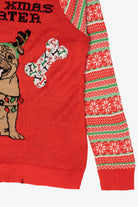 Recycled "Pugly Xmas Sweater" Ugly Christmas Pullover (2020s)