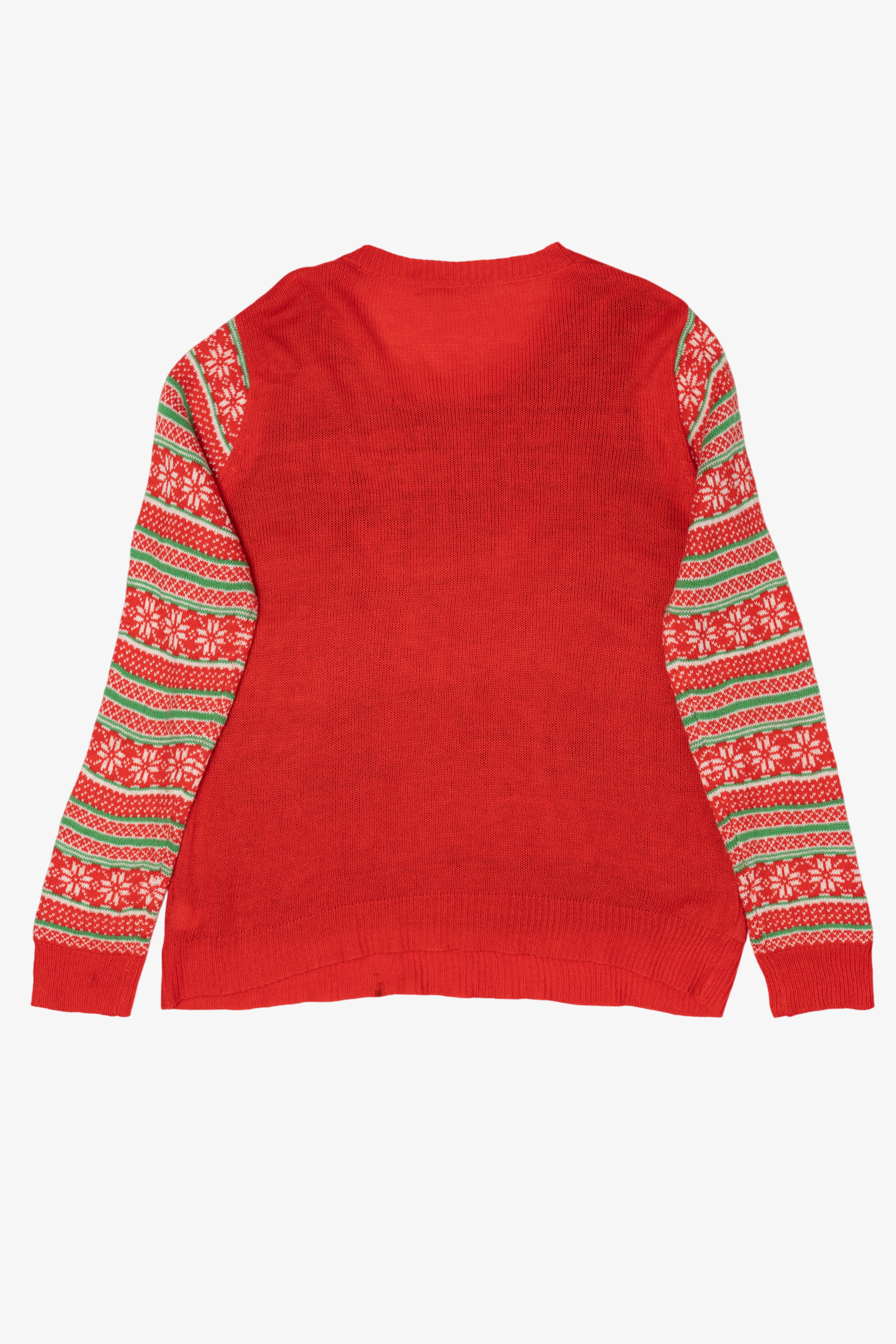 Recycled "Pugly Xmas Sweater" Ugly Christmas Pullover (2020s)