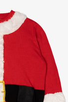 Red Holiday Time Santa Shirt Ugly Christmas Pullover (2010s)