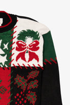 Vintage Black Nutcracker Ugly Christmas Pullover (1980s)