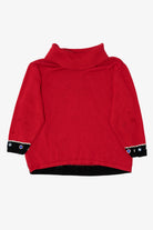 Vintage Red Victoria Jones Bejeweled Tree Ugly Christmas Pullover (1990s)