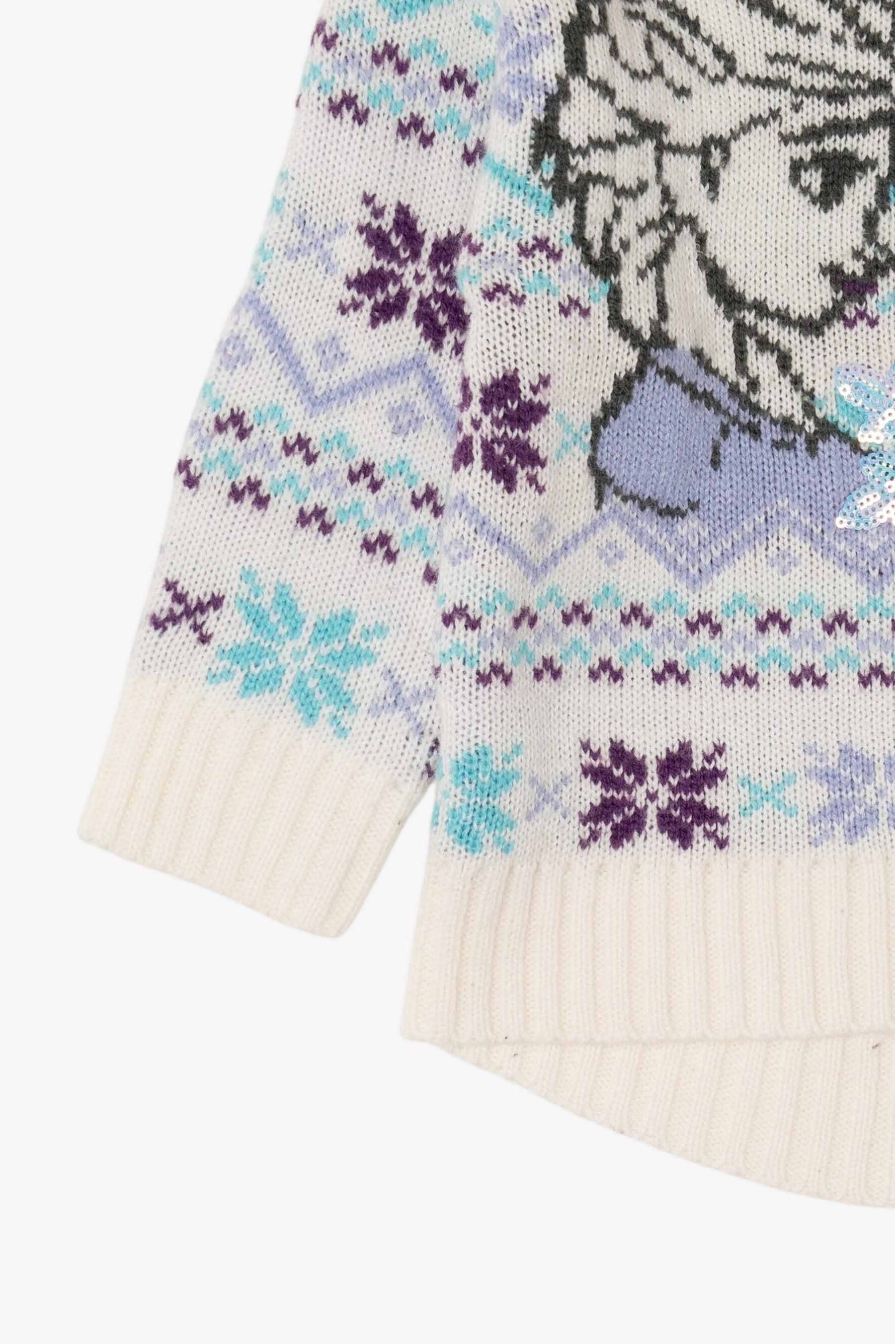 Kid Sized Disney Frozen 2 Elsa And Anna Ugly Christmas Sweater (2020s)