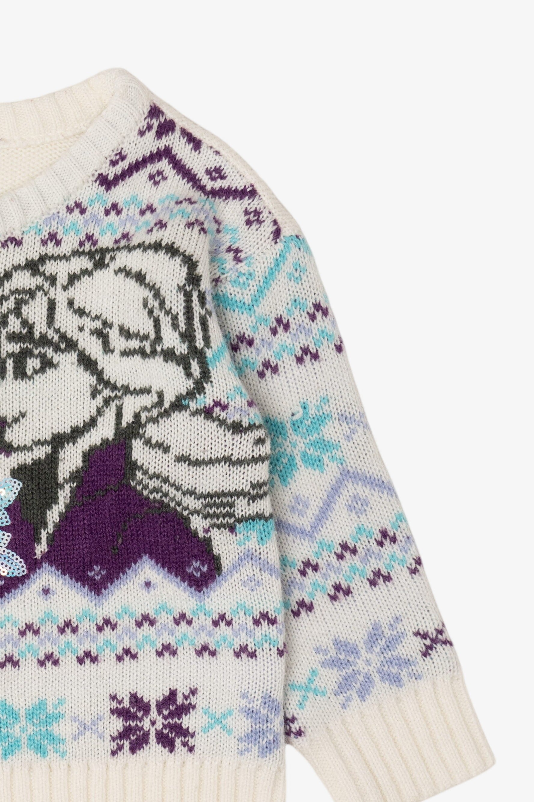 Kid Sized Disney Frozen 2 Elsa And Anna Ugly Christmas Sweater (2020s)