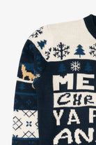 Navy Blue "Merry Christmas Ya Filthy Animal" Christmas Pullover (2020s)