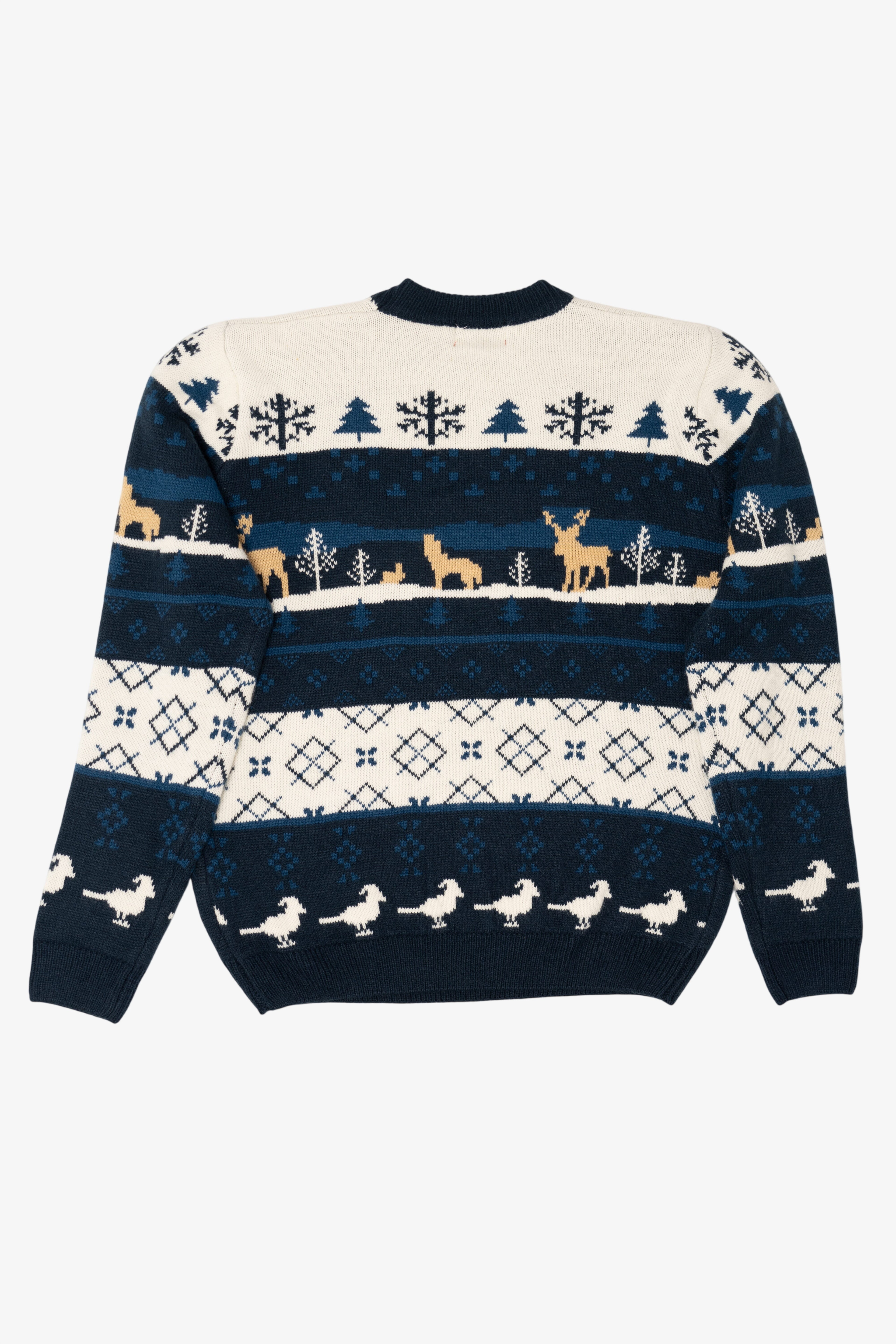Navy Blue "Merry Christmas Ya Filthy Animal" Christmas Pullover (2020s)