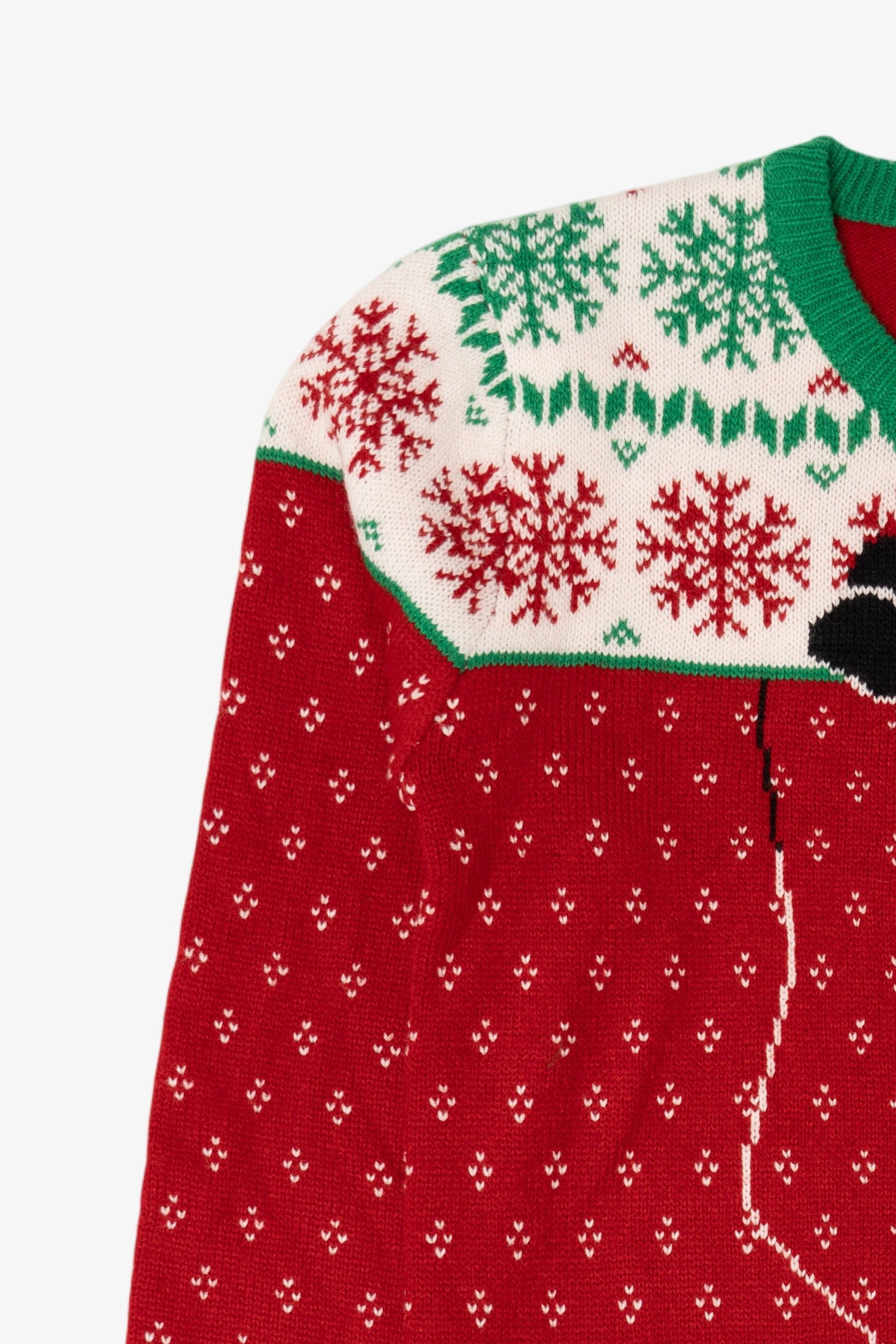 Red BPC Selection Stockings Ugly Christmas Pullover (2020s)