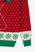 Red BPC Selection Stockings Ugly Christmas Pullover (2020s)