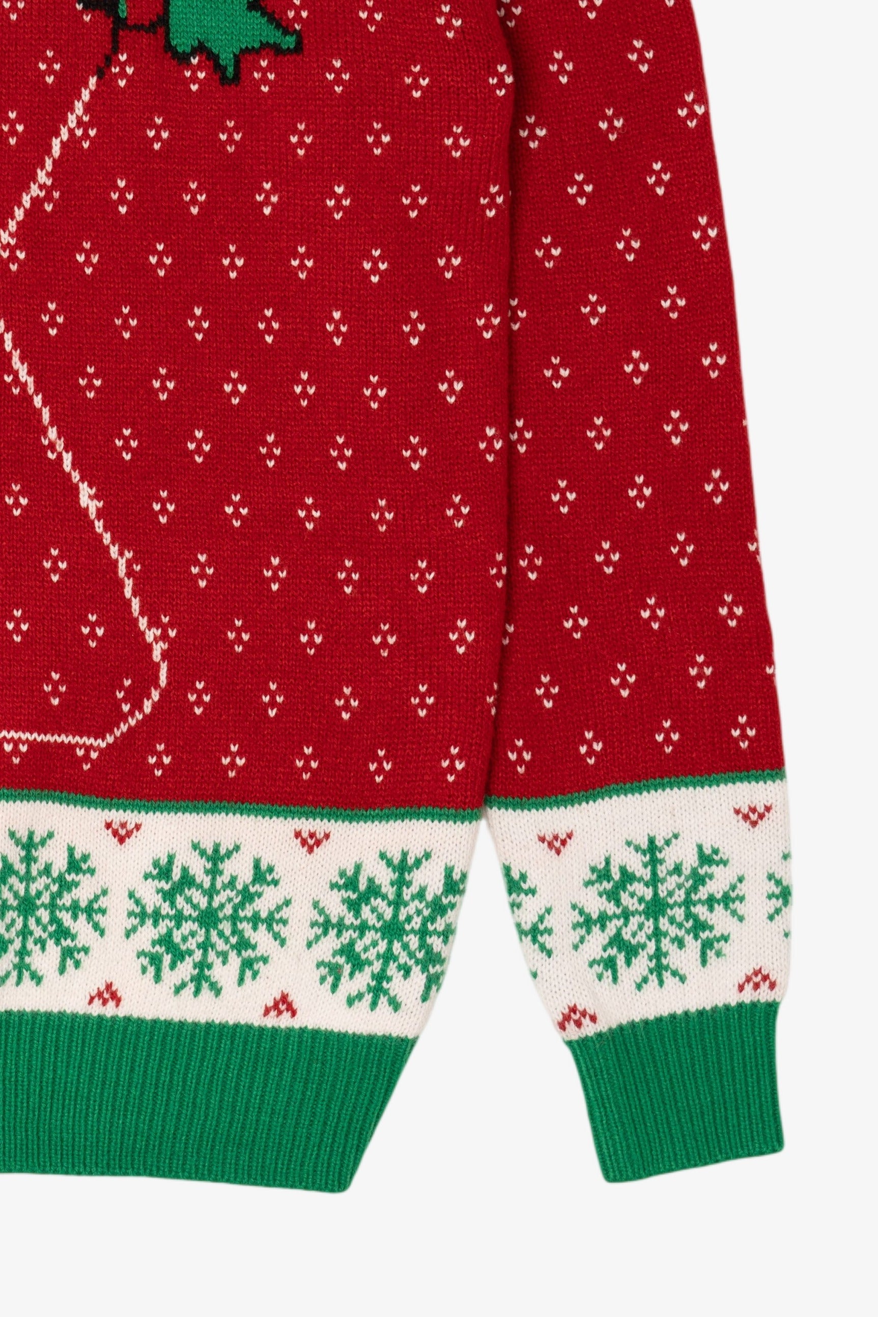 Red BPC Selection Stockings Ugly Christmas Pullover (2020s)